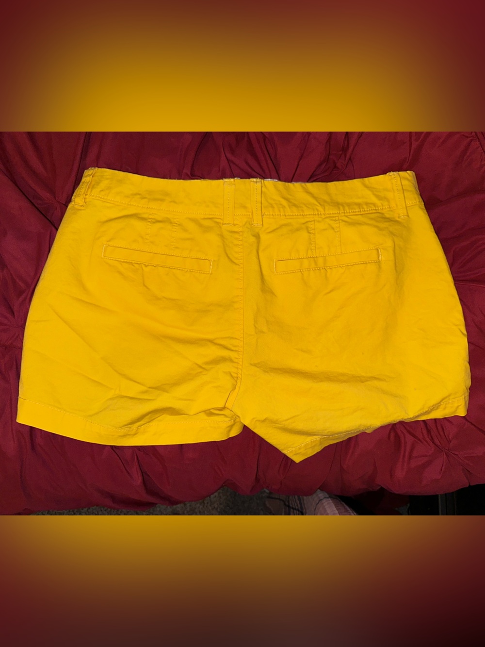 Old Navy Yellow Shorts - Picture 2 of 5